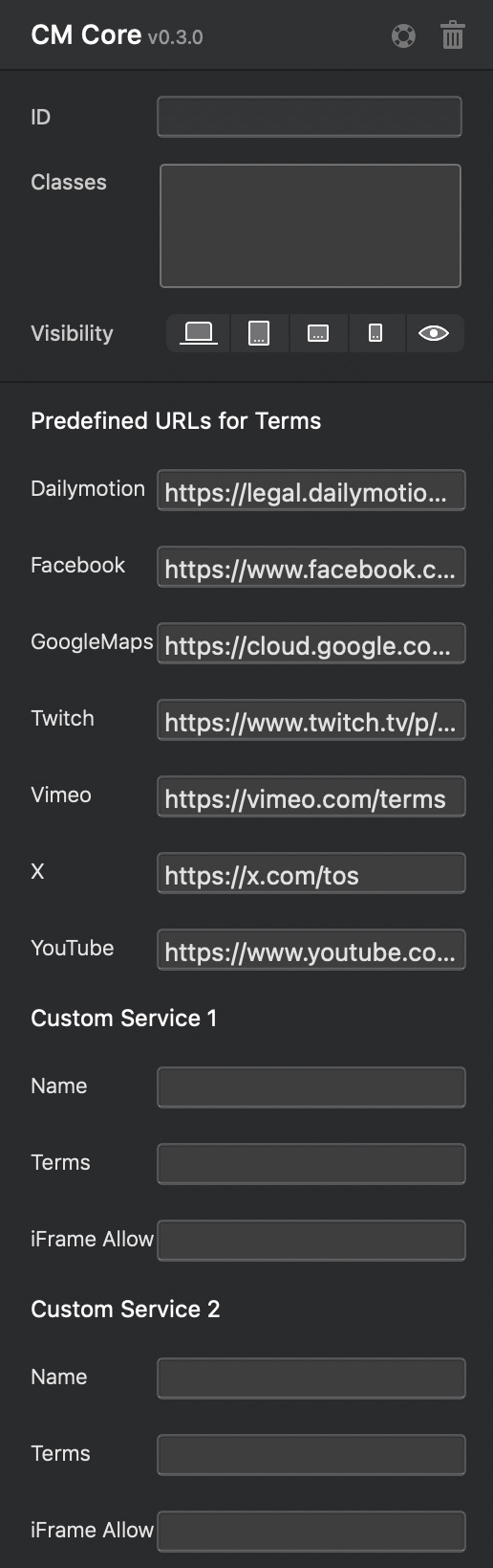 cm-core-settings